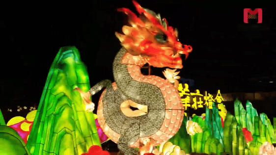 天博电竞官网APP下载湖开龙跃！2024莘庄灯会正式亮灯！年味满满尚有定制款咖啡、夜骑车(图2)